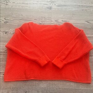 French Connection Vibrant Orange Women's Sweater